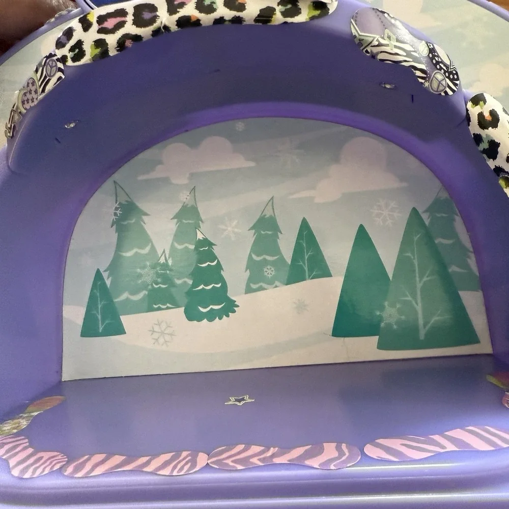 Littlest Pet Shop Light Up‎ DOME WINTERTIME PALS Target Exclusive No Pets 2007